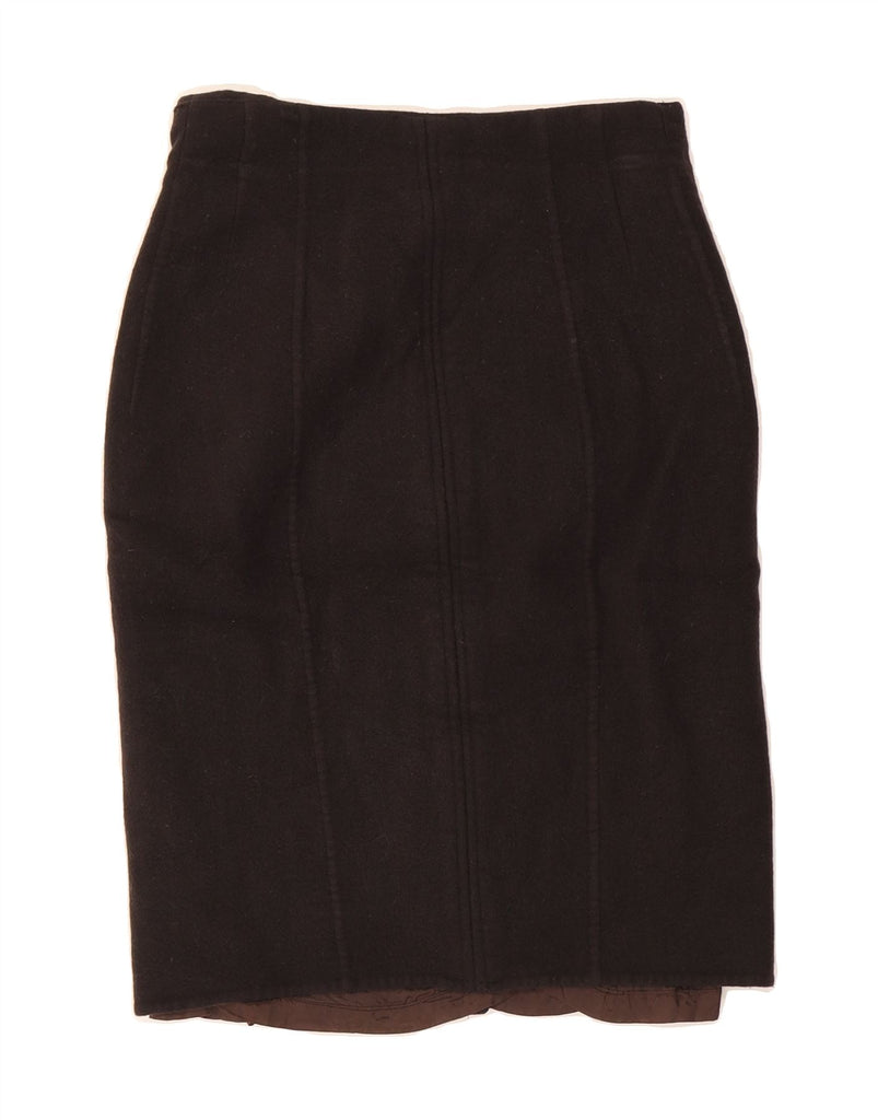 SALVATORE FERRAGAMO Womens Pencil Skirt IT 46 Large W28 Brown Classic Vintage Salvatore Ferragamo and Second-Hand Salvatore Ferragamo from Messina Hembry 