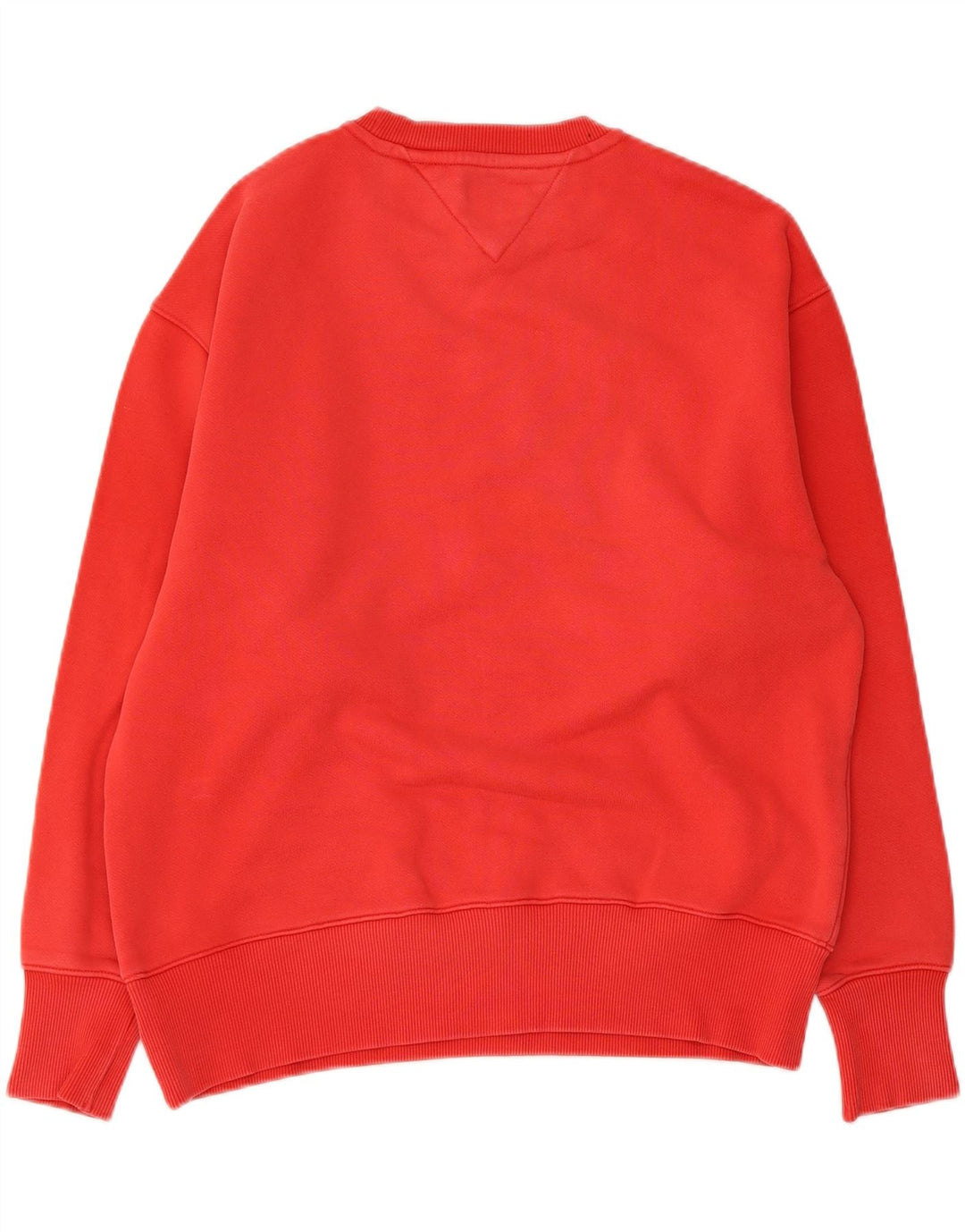 TOMMY HILFIGER Mens Graphic Sweatshirt Jumper Small Red Cotton