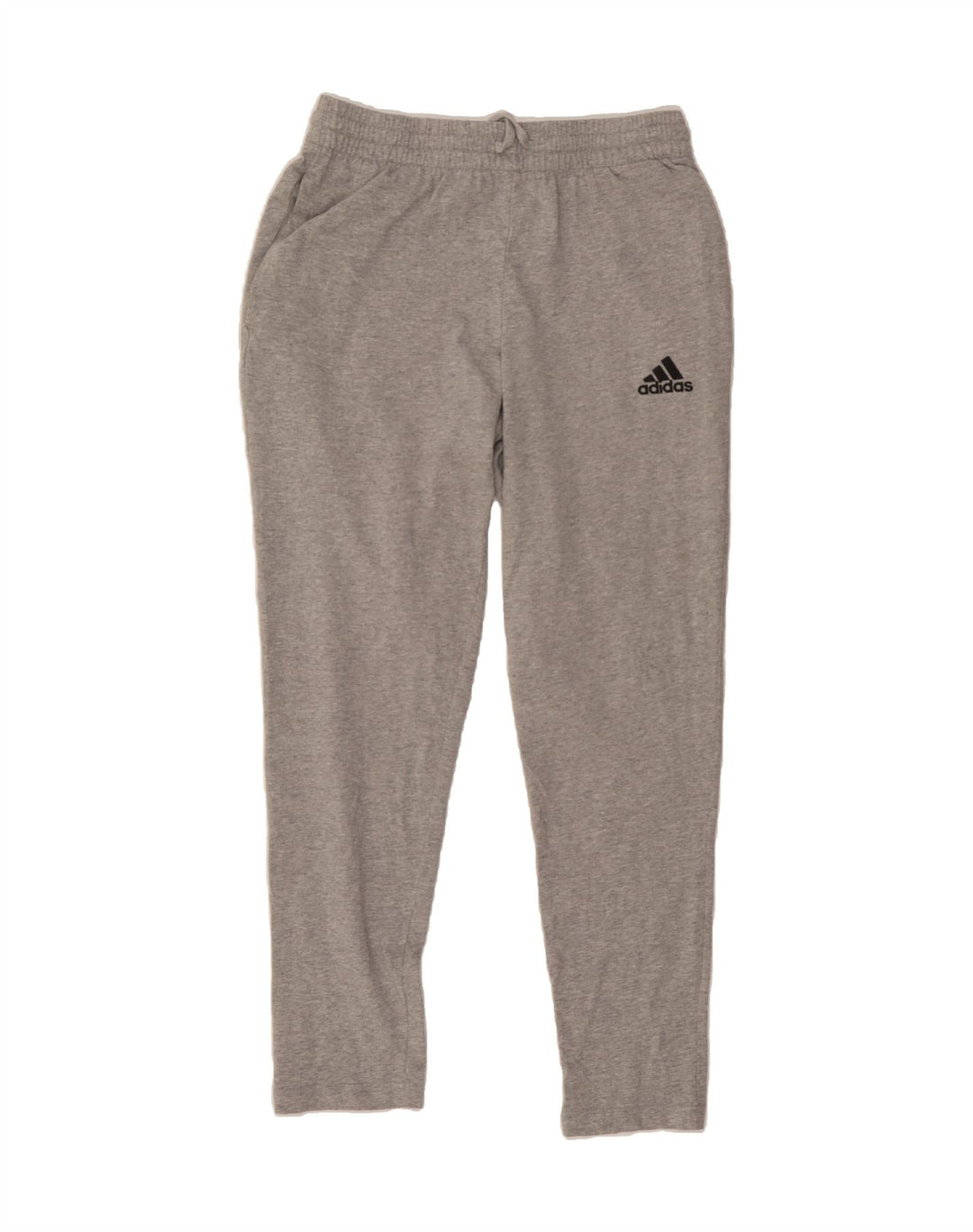 ADIDAS Womens Tracksuit Trousers UK 14 Medium Grey Cotton Vintage Adidas and Second-Hand Adidas from Messina Hembry 
