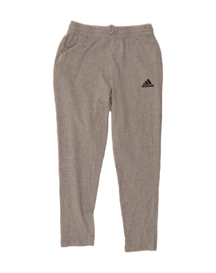 ADIDAS Womens Tracksuit Trousers UK 14 Medium Grey Cotton Vintage Adidas and Second-Hand Adidas from Messina Hembry 