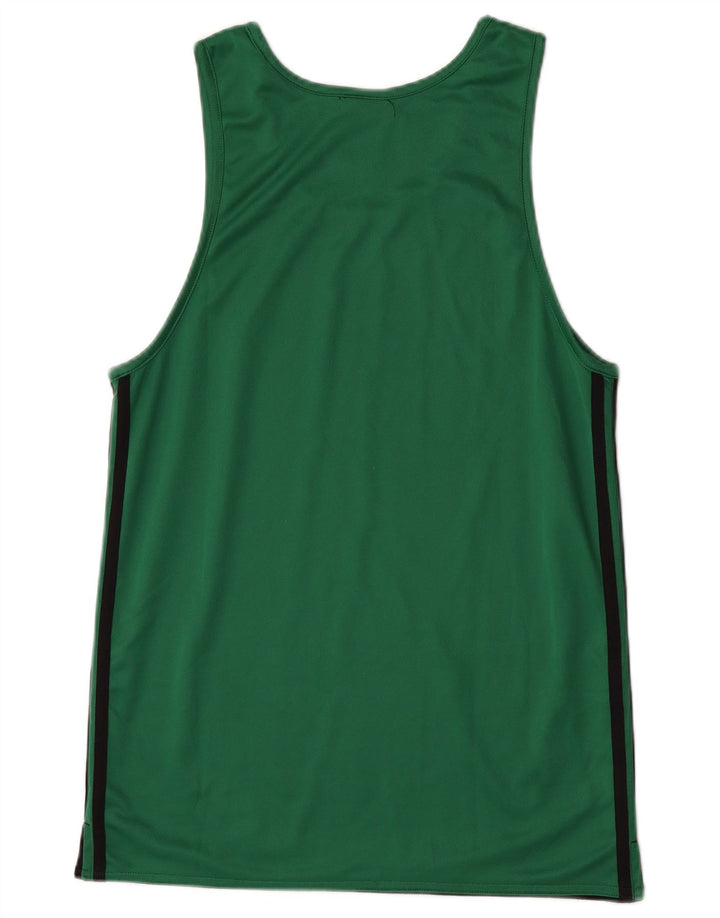 Adidas Mens Vest Top Small Green Polyester
