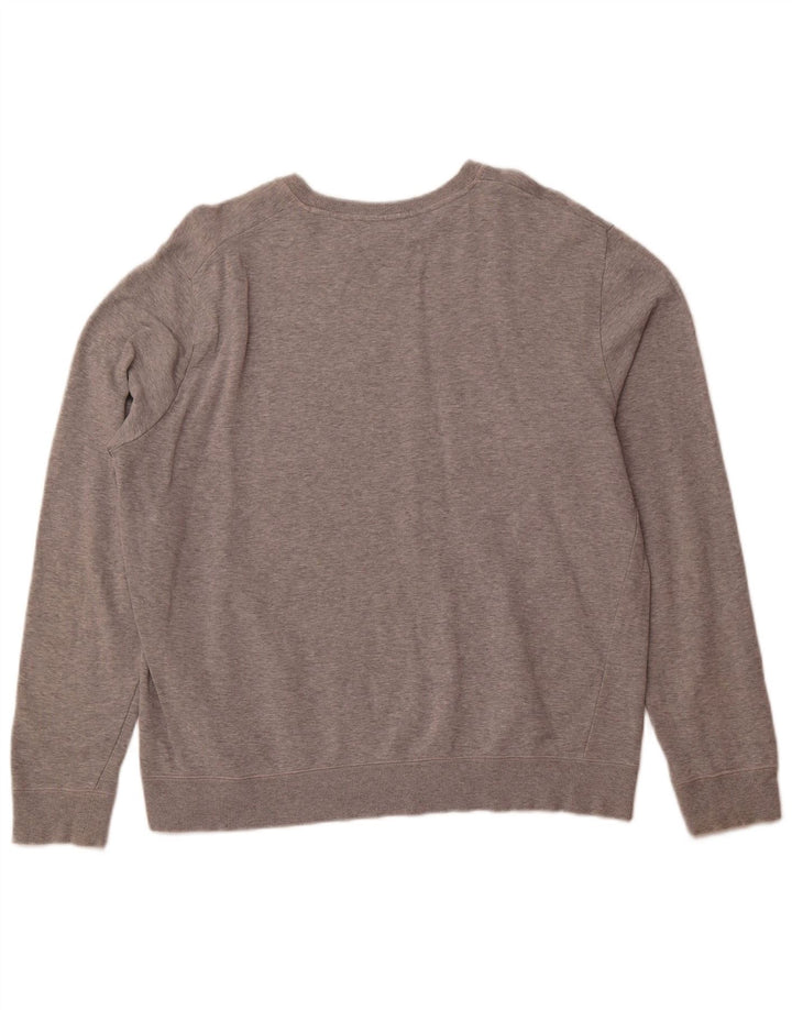COS Mens Sweatshirt Jumper Large Grey Cotton