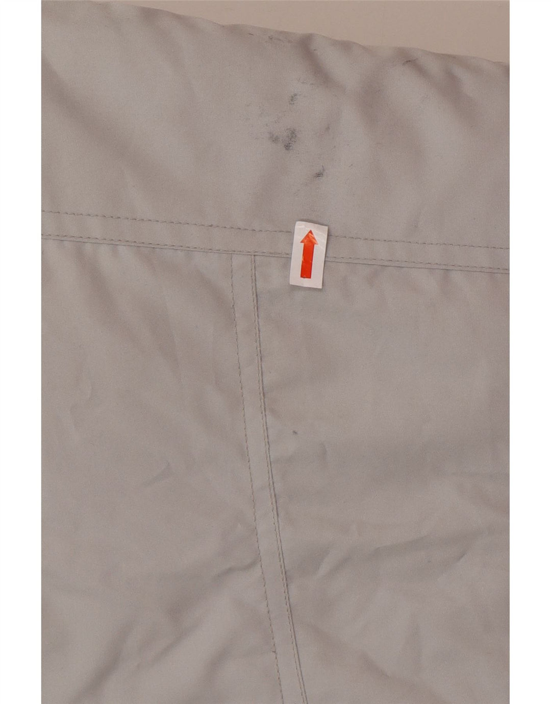 VINTAGE Mens Loose Fit Padded Coat UK 36 Small Grey Polyester