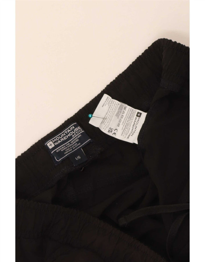 Mountain Warehouse Mens Sport Shorts Large Black Polyester