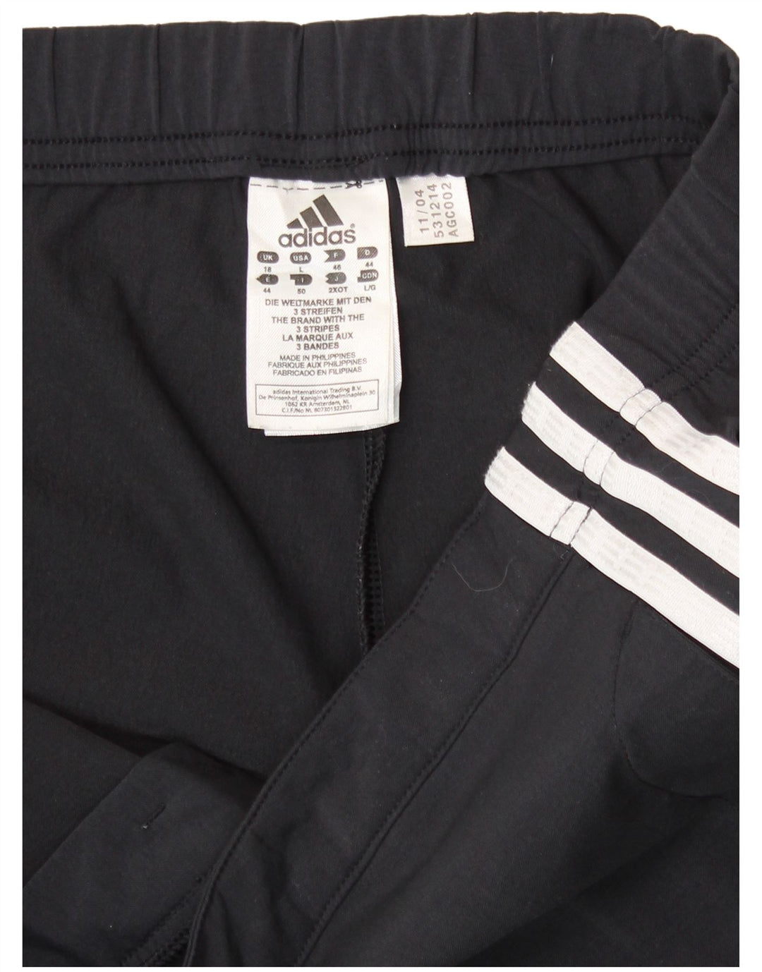 Adidas Womens Tracksuit Trousers UK 18 XL Grey