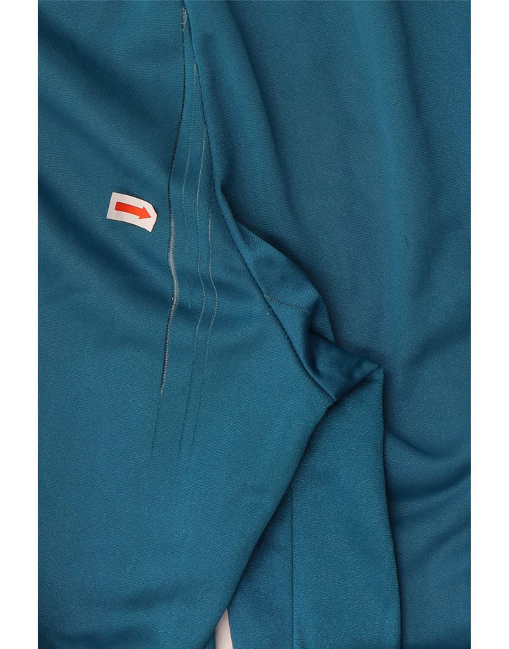 ASICS Mens Graphic Tracksuit Trousers IT 46 Small  Blue Colourblock
