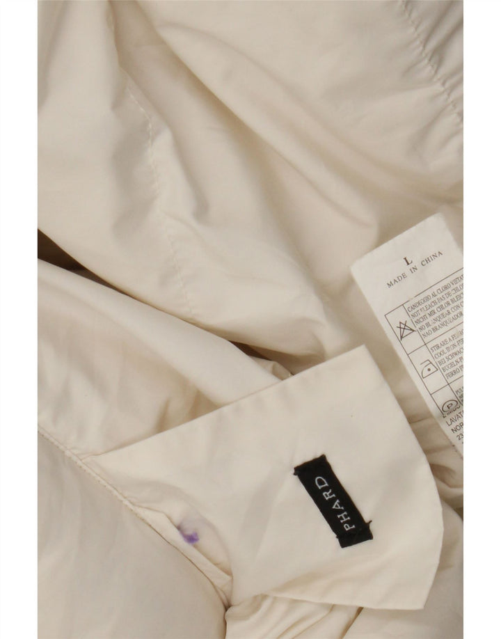 Phard Womens Padded Coat UK 16 Large White Polyester