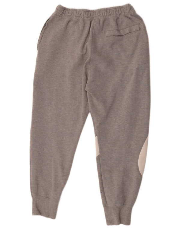 Nike Mens Tracksuit Trousers Joggers Medium Grey Colourblock Cotton
