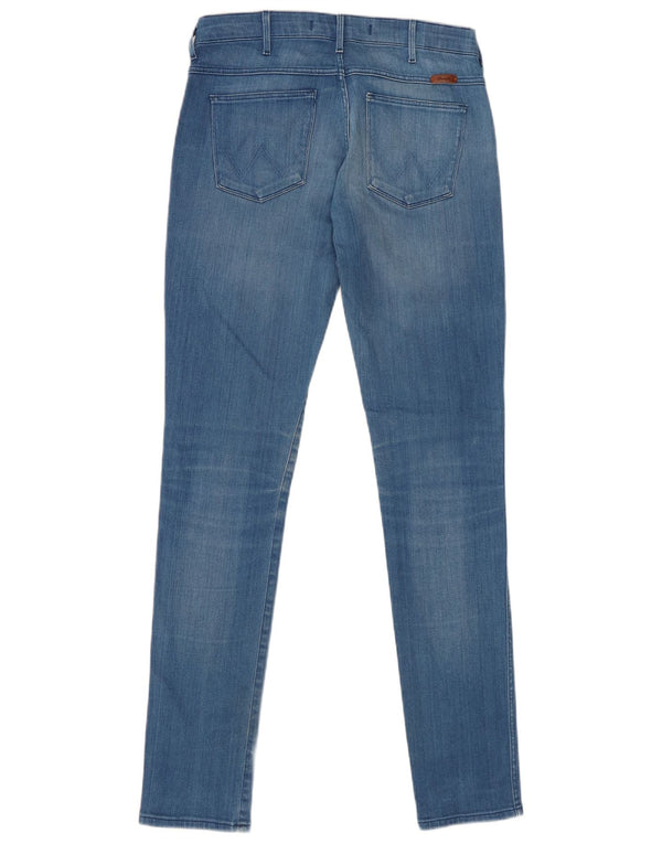 Wrangler Womens Corynn Slim Jeans W28 L32 Blue Cotton