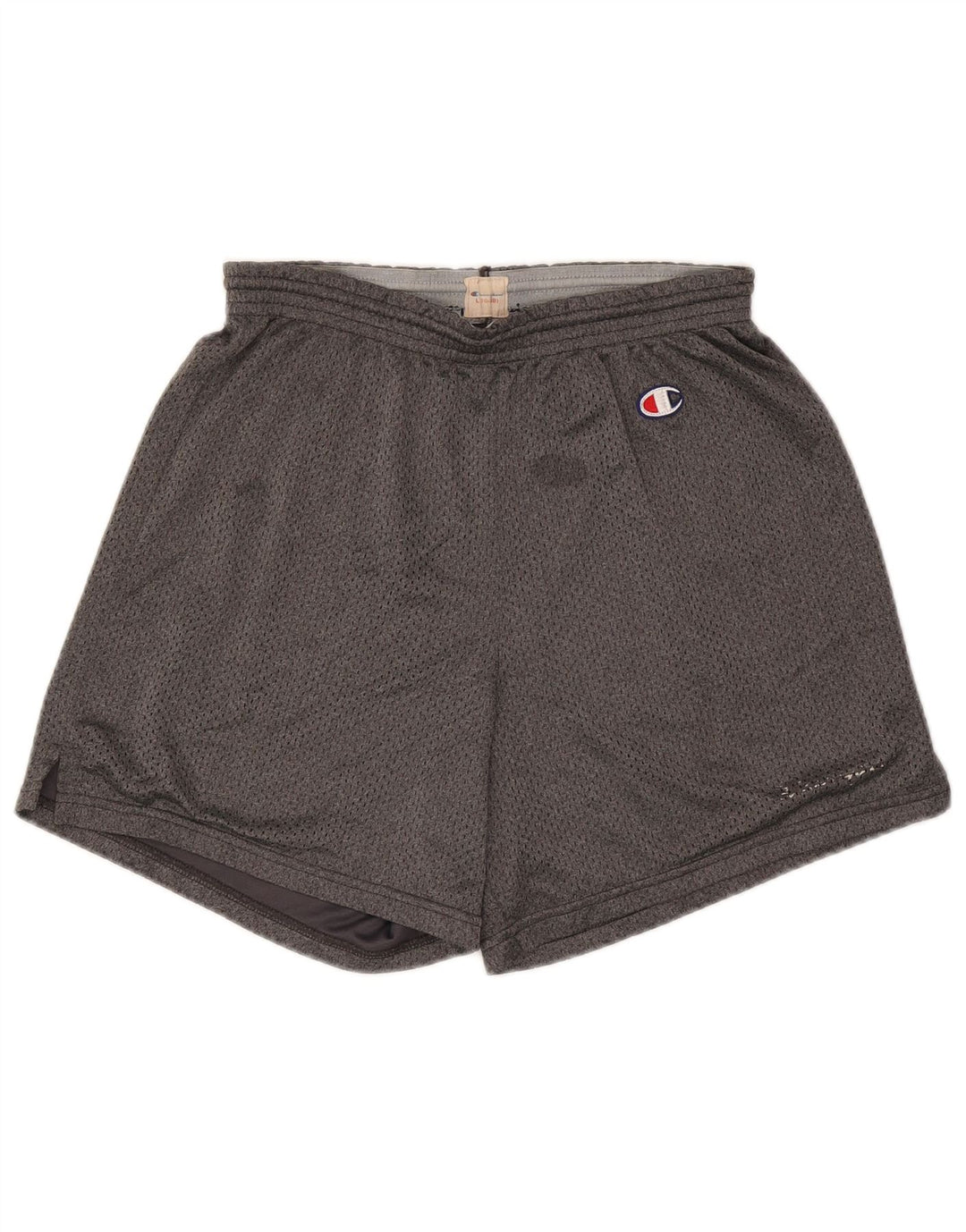 Champion Mens Sport Shorts Large Grey Polyester