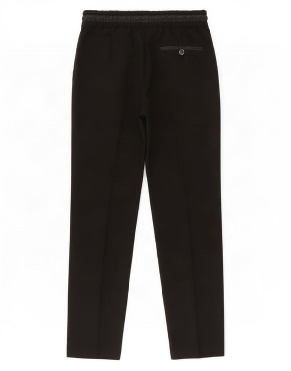 Zara Womens Slim Casual Trousers XS W24 L26 Black
