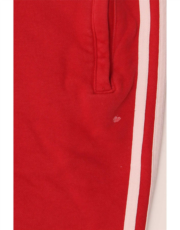 Adidas Mens Sport Shorts Small Red Cotton