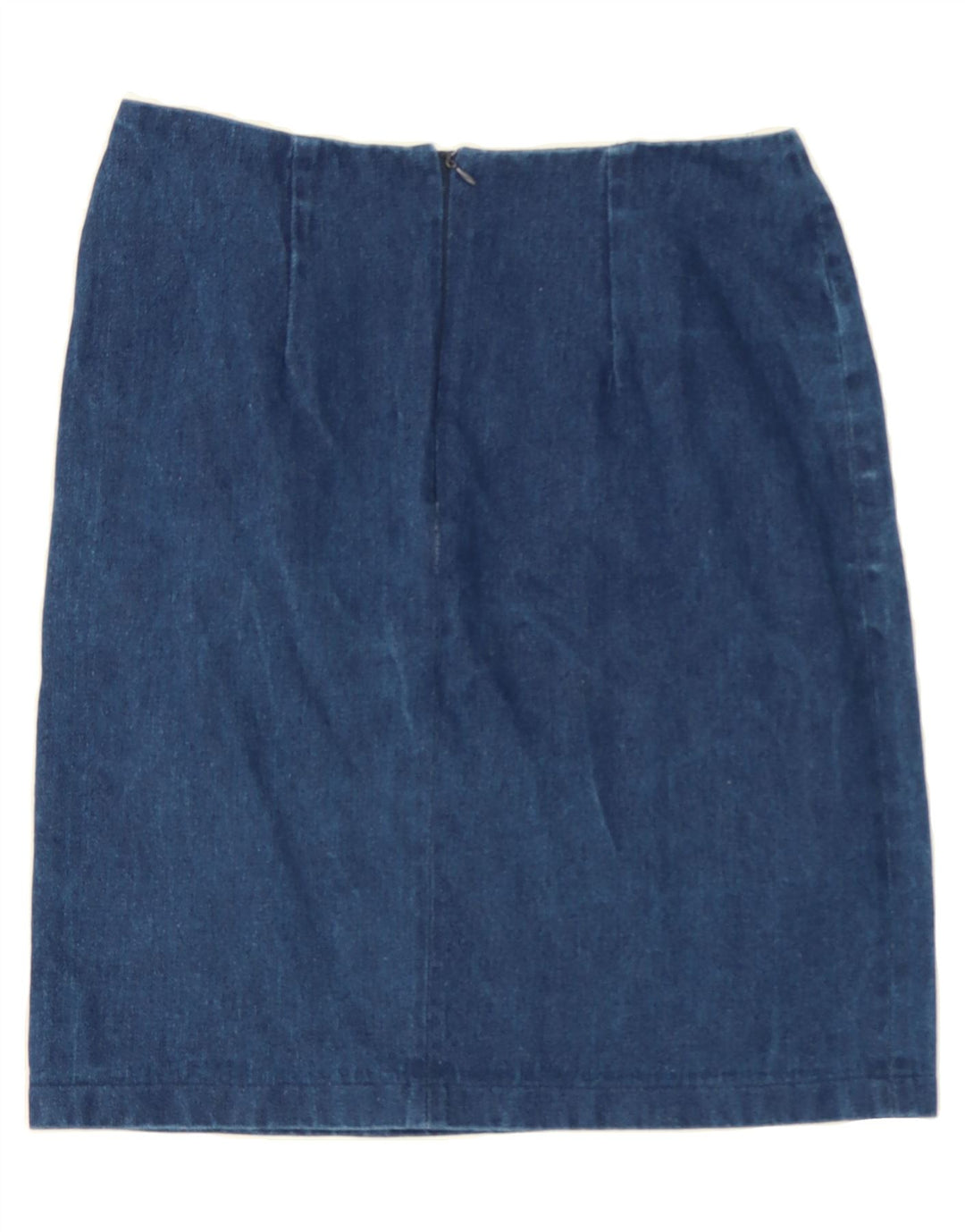 VINTAGE Womens Denim Skirt W32 Large Blue Vintage Vintage and Second-Hand Vintage from Messina Hembry 