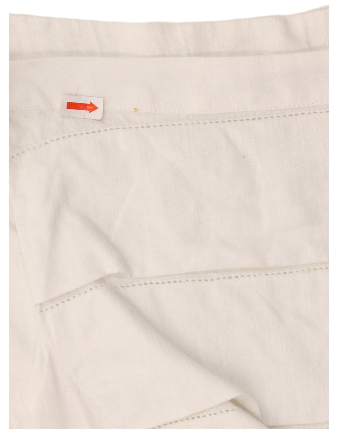 NARACAMICIE Womens Sleeveless Blouse Top UK 8 Small White