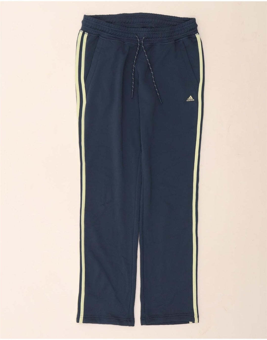 Adidas Womens Climalite Tracksuit Trousers UK 12/14 Medium Navy Blue