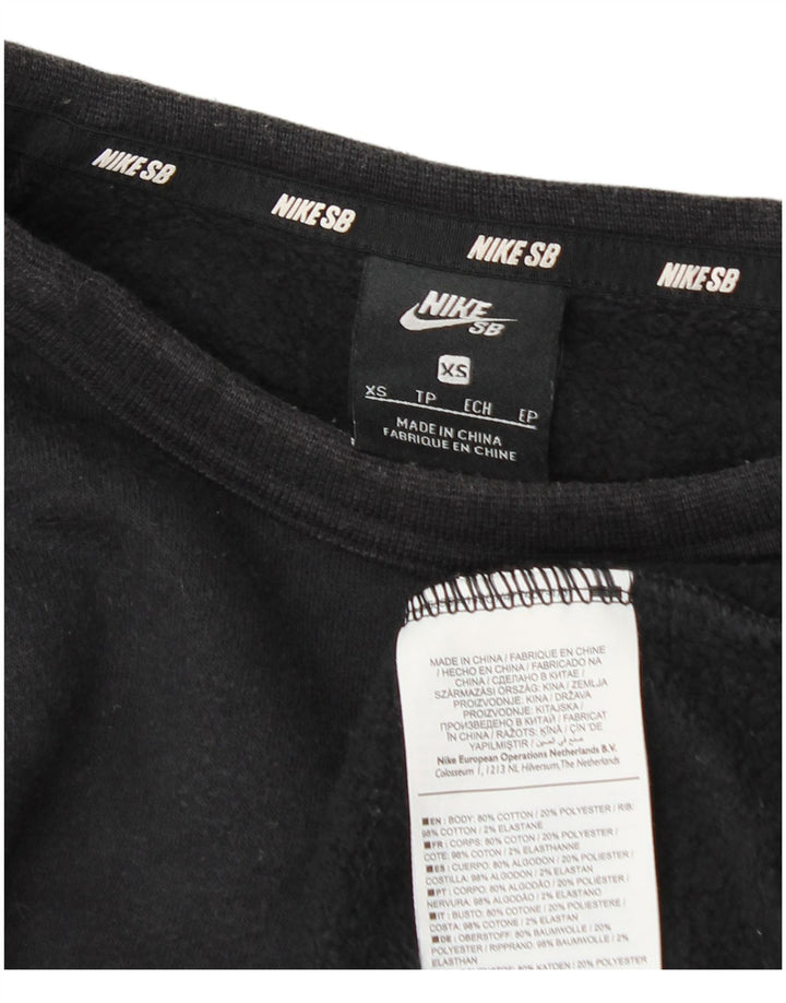 Nike Mens Sweatshirt Jumper XS Grey Cotton