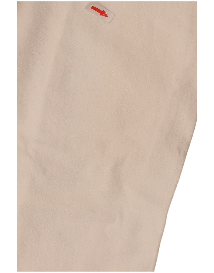 Replay Womens Straight Jeans W28 L29 White Cotton