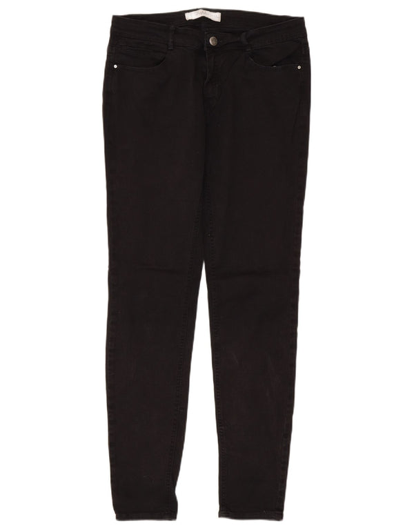Zara Womens Skinny Jeans EU 38 Small W28 L29 Black Cotton