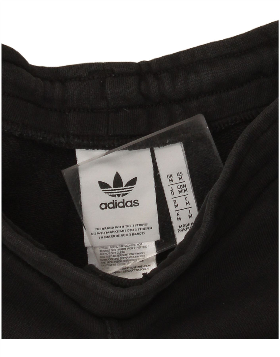ADIDAS Mens Sport Shorts Medium  Black Cotton