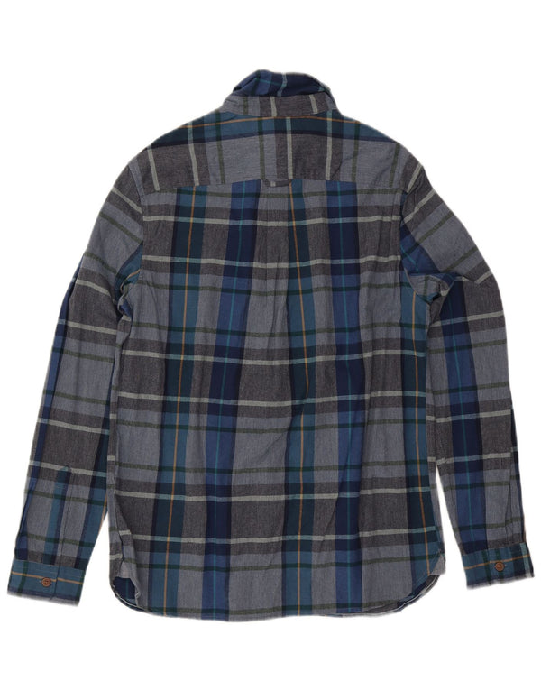 White Stuff Mens Classic Fit Shirt Medium Blue Check Cotton