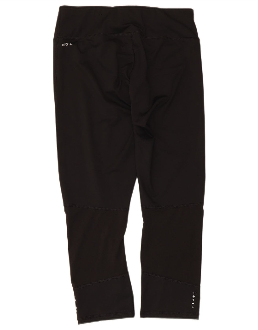 Puma Womens Capri Leggings UK 12 Medium Black Polyester