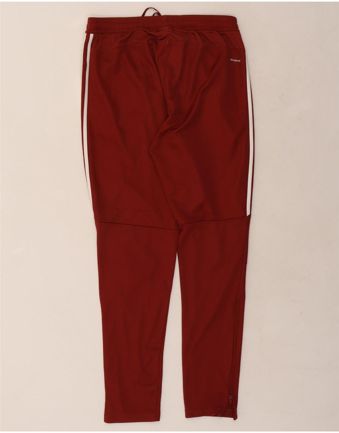ADIDAS Mens Climacool Tracksuit Trousers Medium  Maroon Polyester