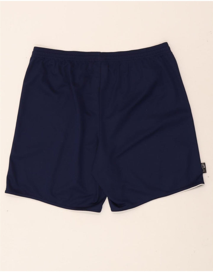 ADIDAS Mens Climalite Sport Shorts Large  Navy Blue Polyester Vintage Adidas and Second-Hand Adidas from Messina Hembry 