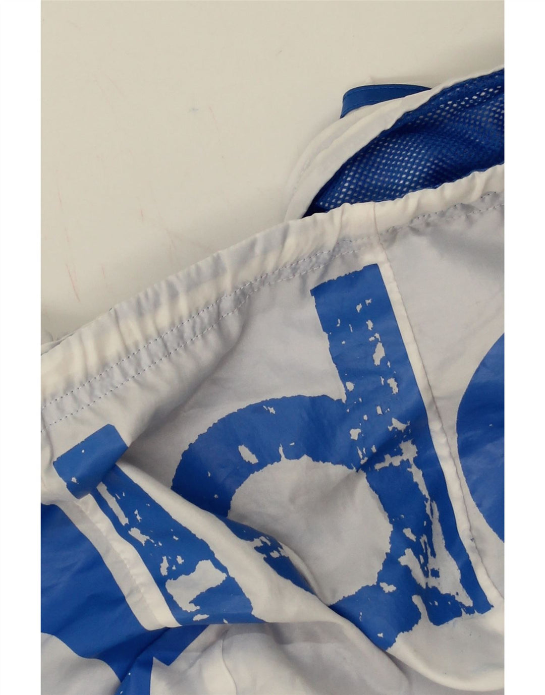 ADIDAS Mens Graphic Hooded Tracksuit Top Jacket  Small White Colourblock