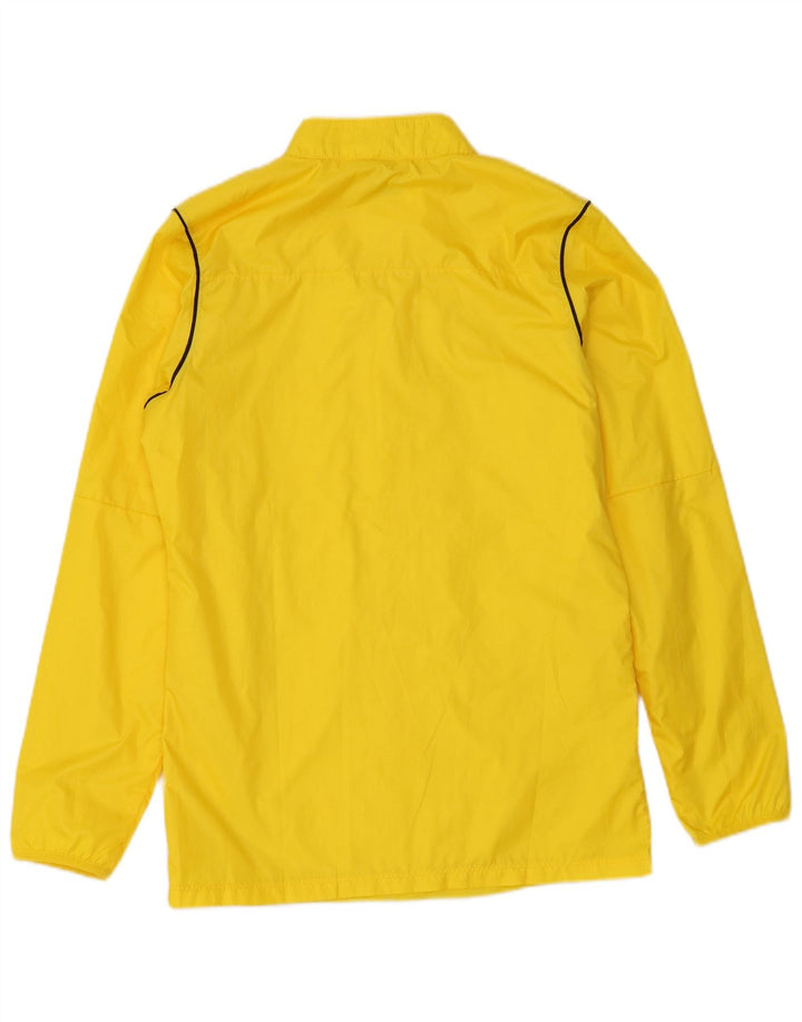 NIKE Mens Tracksuit Top Jacket Small Yellow Polyester