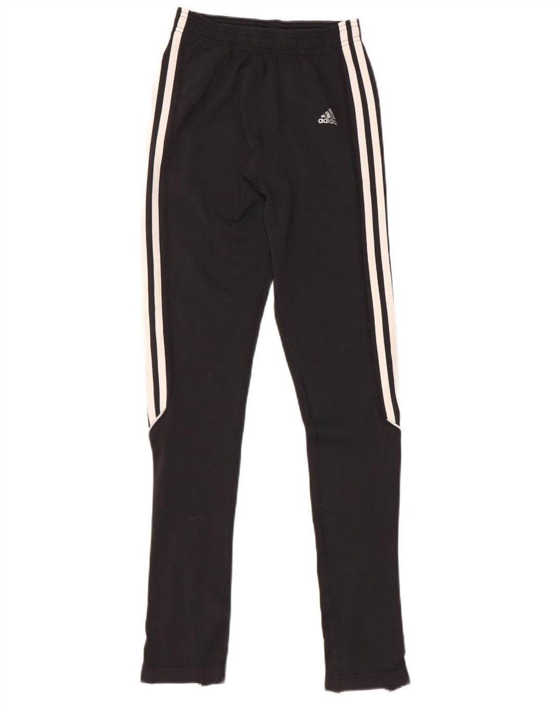 ADIDAS Womens Climalite Tracksuit Trousers UK 10 Small Black Polyamide
