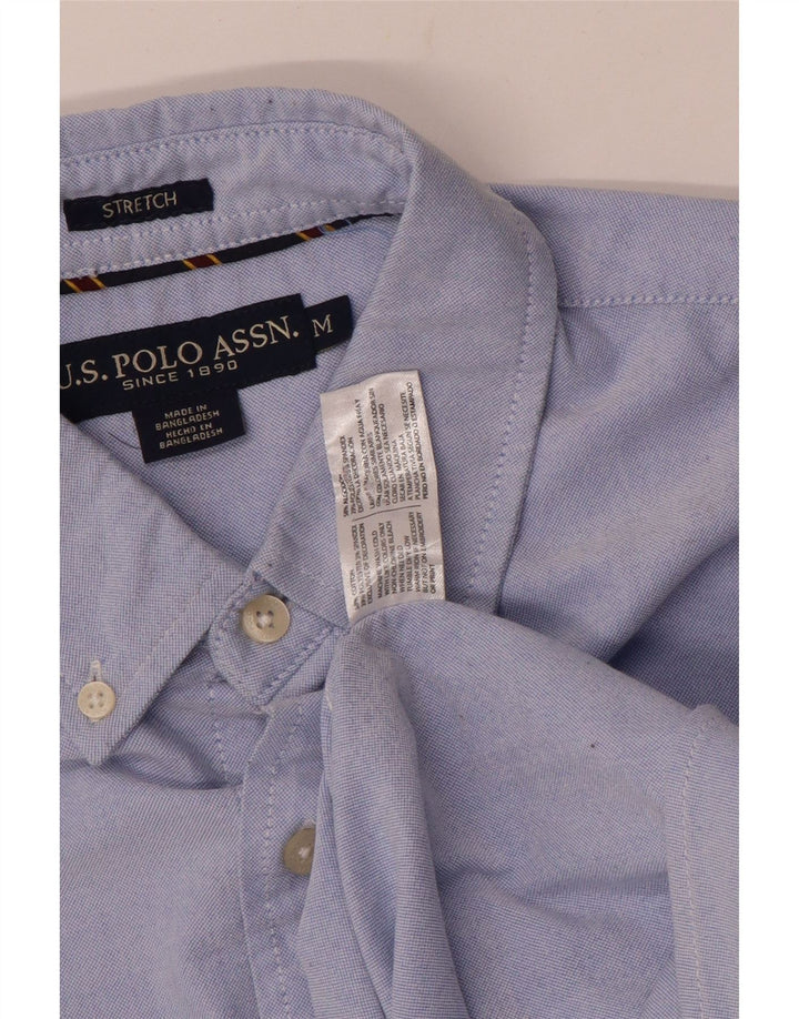 U.S. Polo Assn. Mens Shirt Medium Blue Cotton