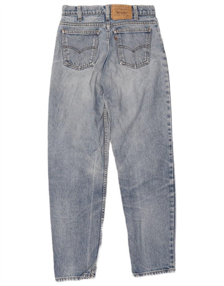 LEVI'S Womens Tapered Jeans W28 L30 Blue Cotton