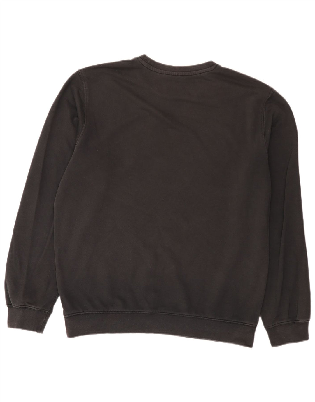 Champion Mens Graphic Sweatshirt Jumper Large Black Cotton