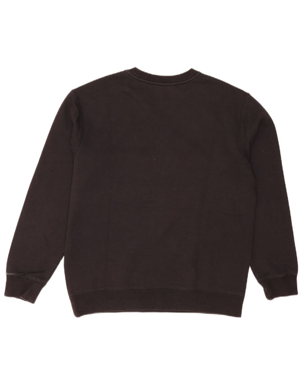 Calvin Klein Jeans Mens Graphic Regular Fit Sweatshirt Jumper Large Black