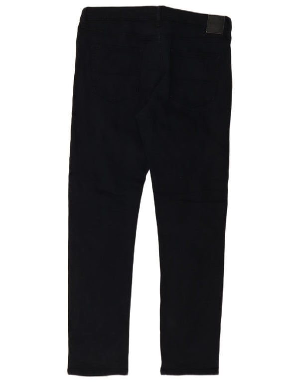 Marks & Spencer Mens Slim Jeans W36 L33 Navy Blue Cotton
