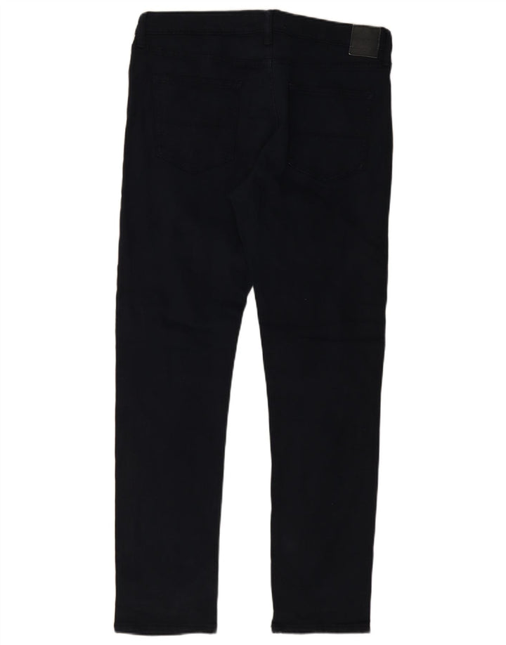Marks & Spencer Mens Slim Jeans W36 L33 Navy Blue Cotton