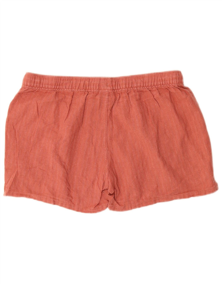 PATAGONIA Womens Chino Shorts Small W27 Maroon Striped Hemp