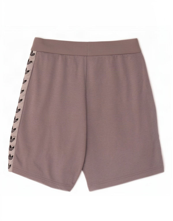 Adidas Mens Graphic Sport Shorts Small Grey Colourblock Polyester
