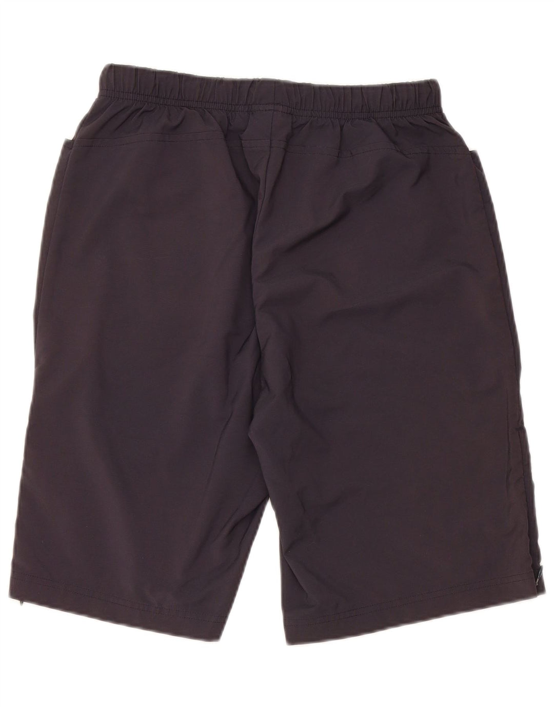 ADIDAS Womens Sport Shorts UK 12 Medium Navy Blue Polyester