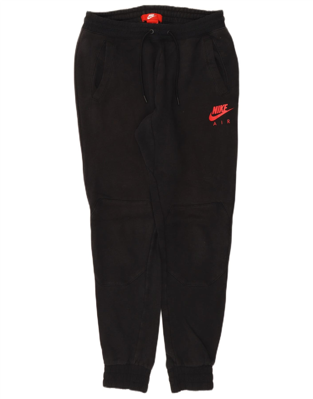 NIKE Mens Graphic Tracksuit Trousers Joggers Medium  Black Cotton