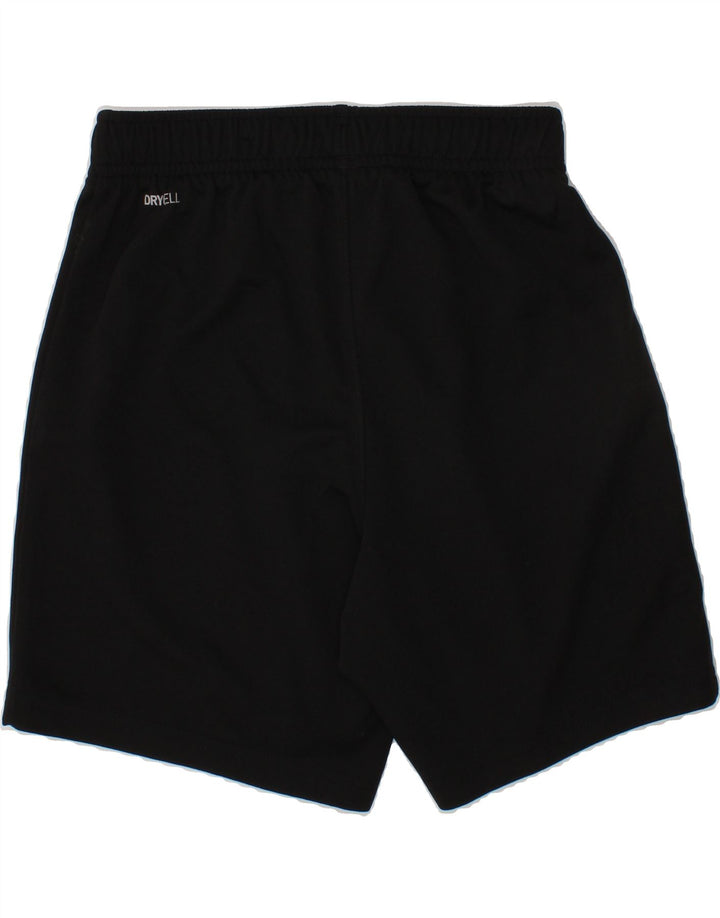 PUMA Boys Sport Shorts 9-10 Years Black Polyester Vintage Puma and Second-Hand Puma from Messina Hembry 