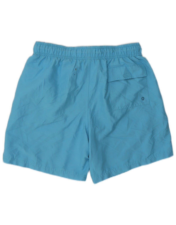 Marks & Spencer Mens Swimming Shorts Small Blue Polyester