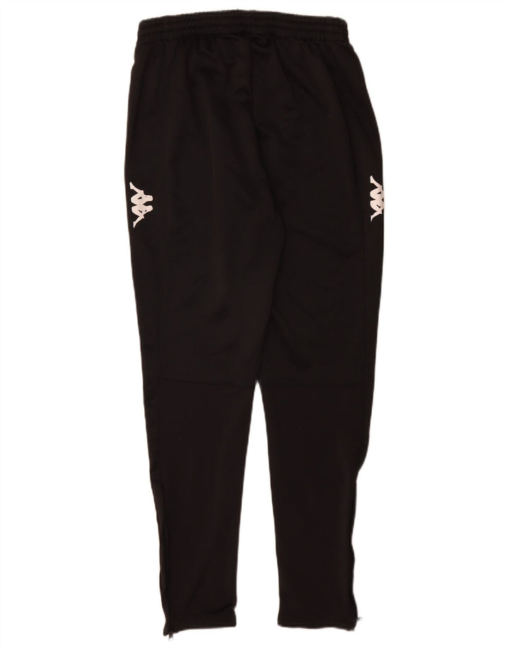 Kappa Mens Tracksuit Trousers Medium Black Polyester