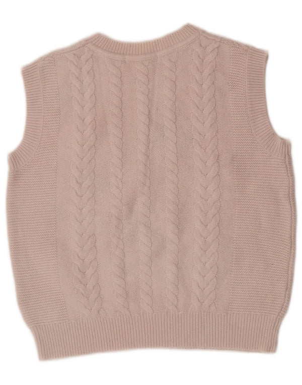 Boden Womens Oversized Vest Tank Top UK 6 XS Off White Floral Polyamide