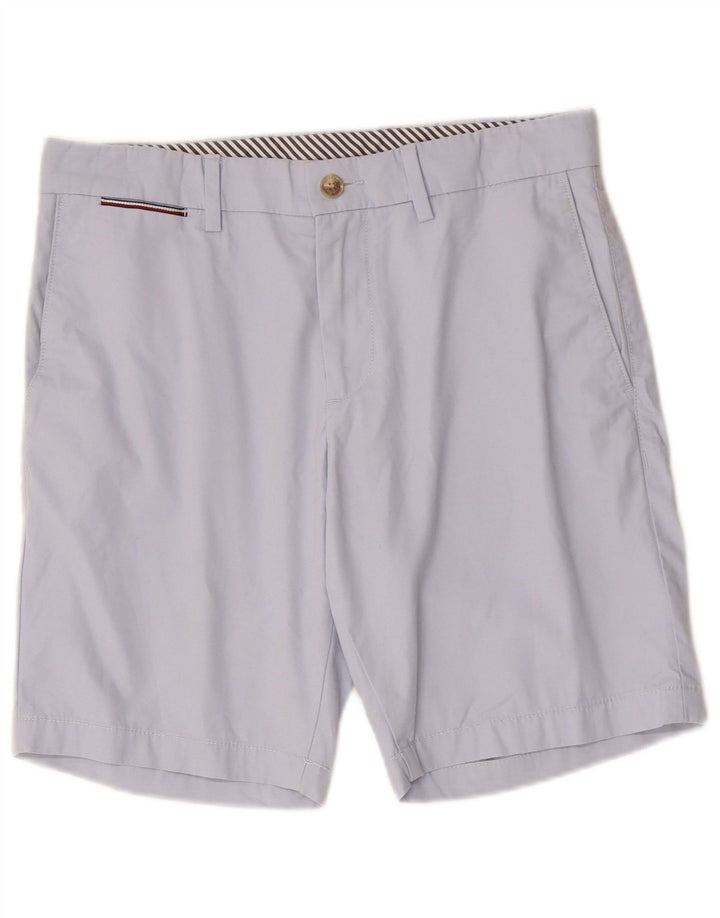 Tommy Hilfiger Mens Chino Shorts W32 Medium Blue Cotton