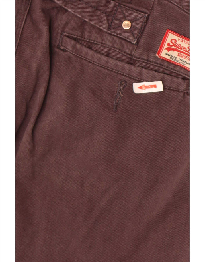 Superdry Mens Chino Shorts W30 Medium Brown Cotton