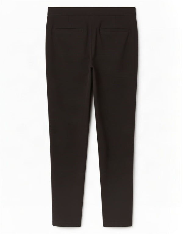 Zara Womens Slim Casual Trousers Medium W28 L28 Black
