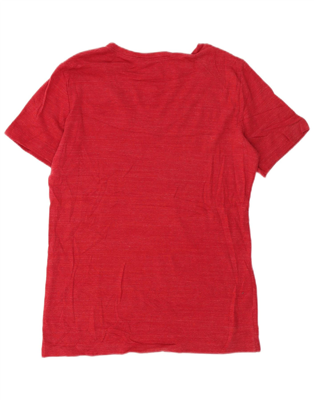 Eddie Bauer Womens T-Shirt Top UK 14 Large Red Cotton