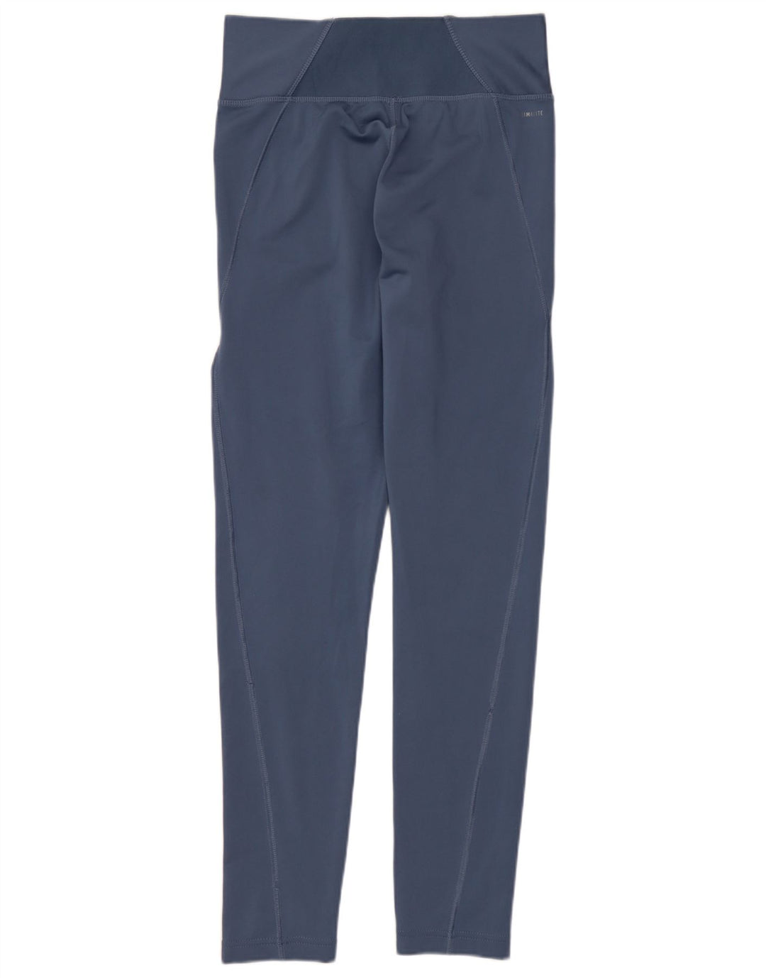 ADIDAS Womens Climalite Leggings UK 8/10 Small  Blue Polyester