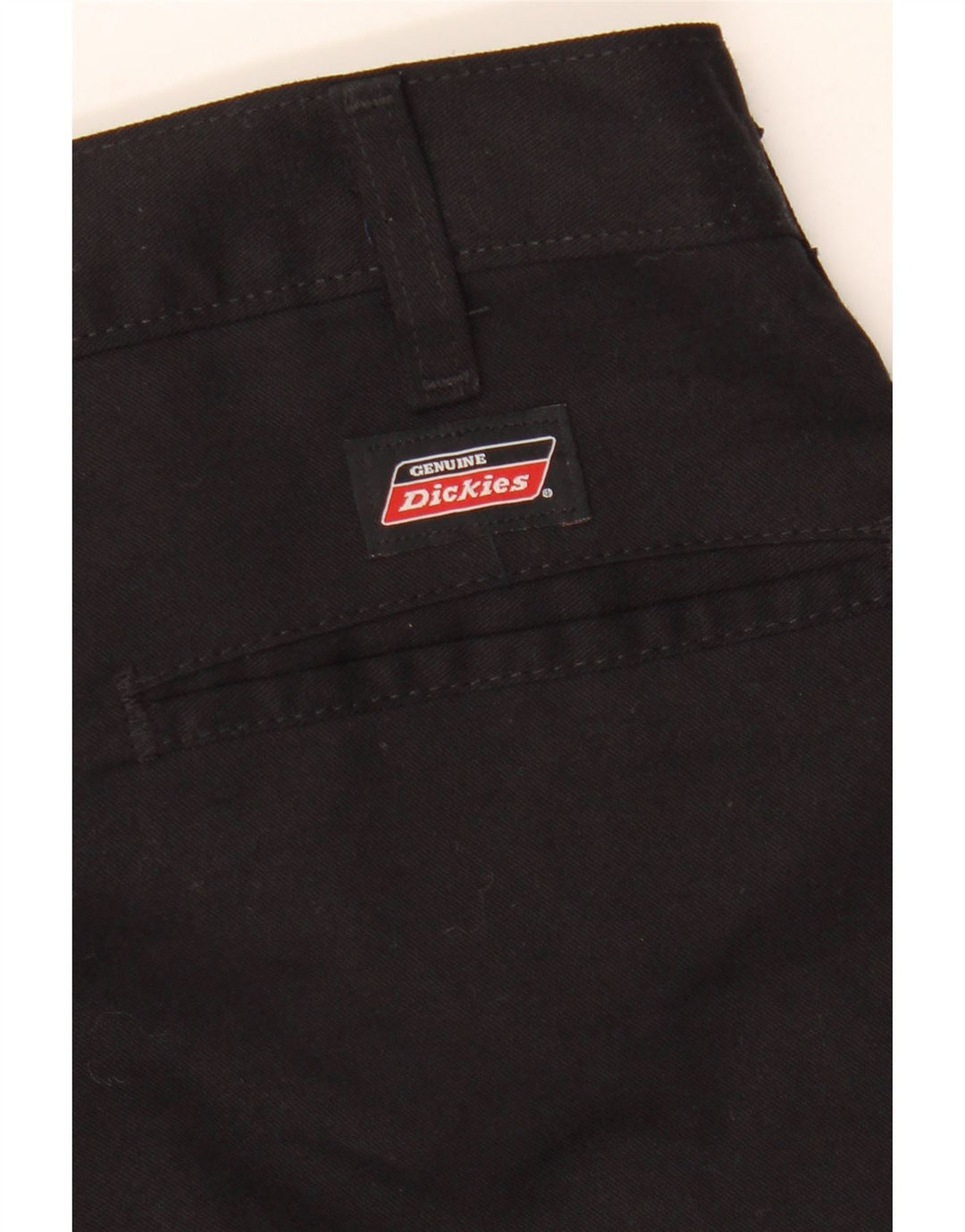 Dickies Mens Straight Cargo Trousers W32 L32 Black Polyester